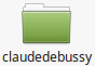 claudedubussy folder